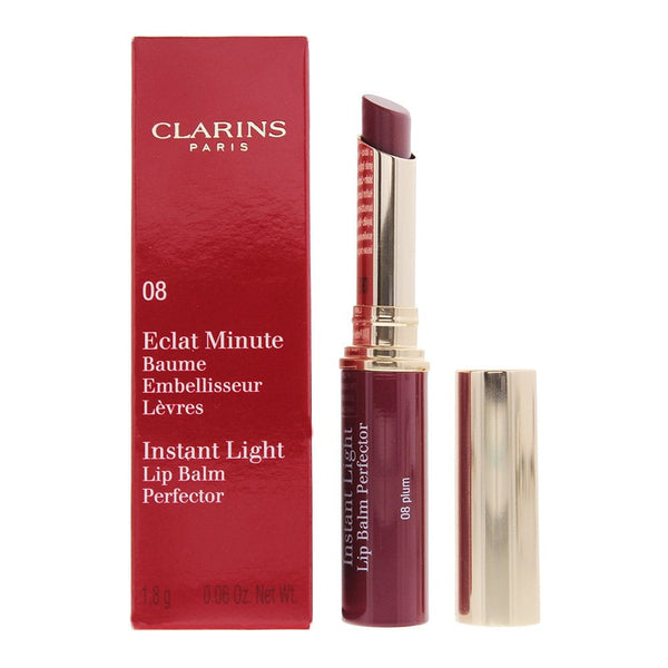 Clarins Clarins Instant Light Lip Balm Perfector 1.8G - 08 Plum -