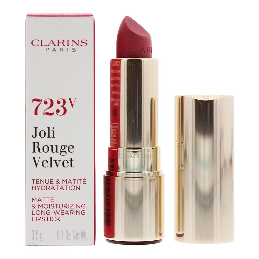 Clarins Clarins Joli Rouge Velvet Matte And Moisturizing Long Wearing Lipstick 723V Rasberry 3.5G - Health & Beauty > Personal Care > Cosmetics > Makeup > Lip Makeup > Lipsticks Lipstick