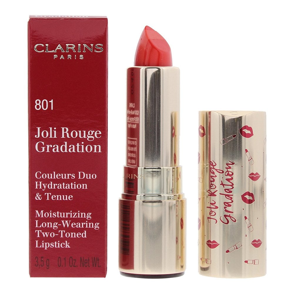 Clarins Clarins Joli Rouge Gradation Lipstick 3.5G - 801 Coral - Health & Beauty > Personal Care > Cosmetics > Makeup > Lip Makeup > Lipsticks Lipstick