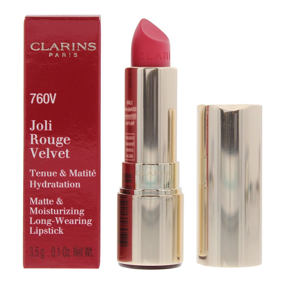 Clarins Clarins Joli Rouge Velvet Matte And Moisturizing Lipstick - 760V Pink Cranberry - Health & Beauty > Personal Care > Cosmetics > Makeup > Lip Makeup > Lipsticks Lipstick