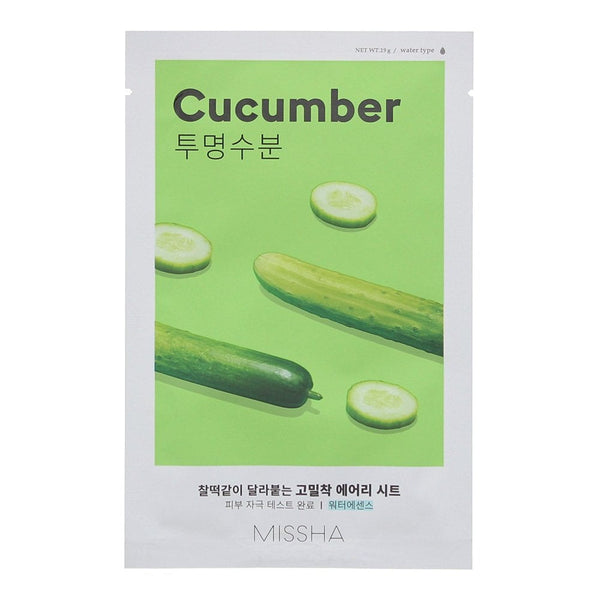 Missha Missha Airy Fit Cucumber Sheet Mask 19G - Health & Beauty > Personal Care > Cosmetics Mask