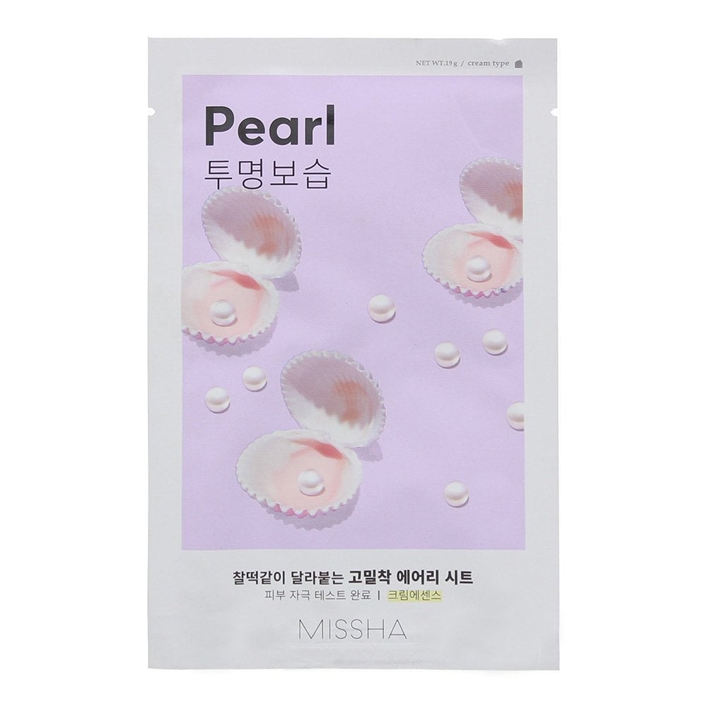 Missha Missha Airy Fit Pearl Sheet Mask 19G - Health & Beauty > Personal Care > Cosmetics Mask