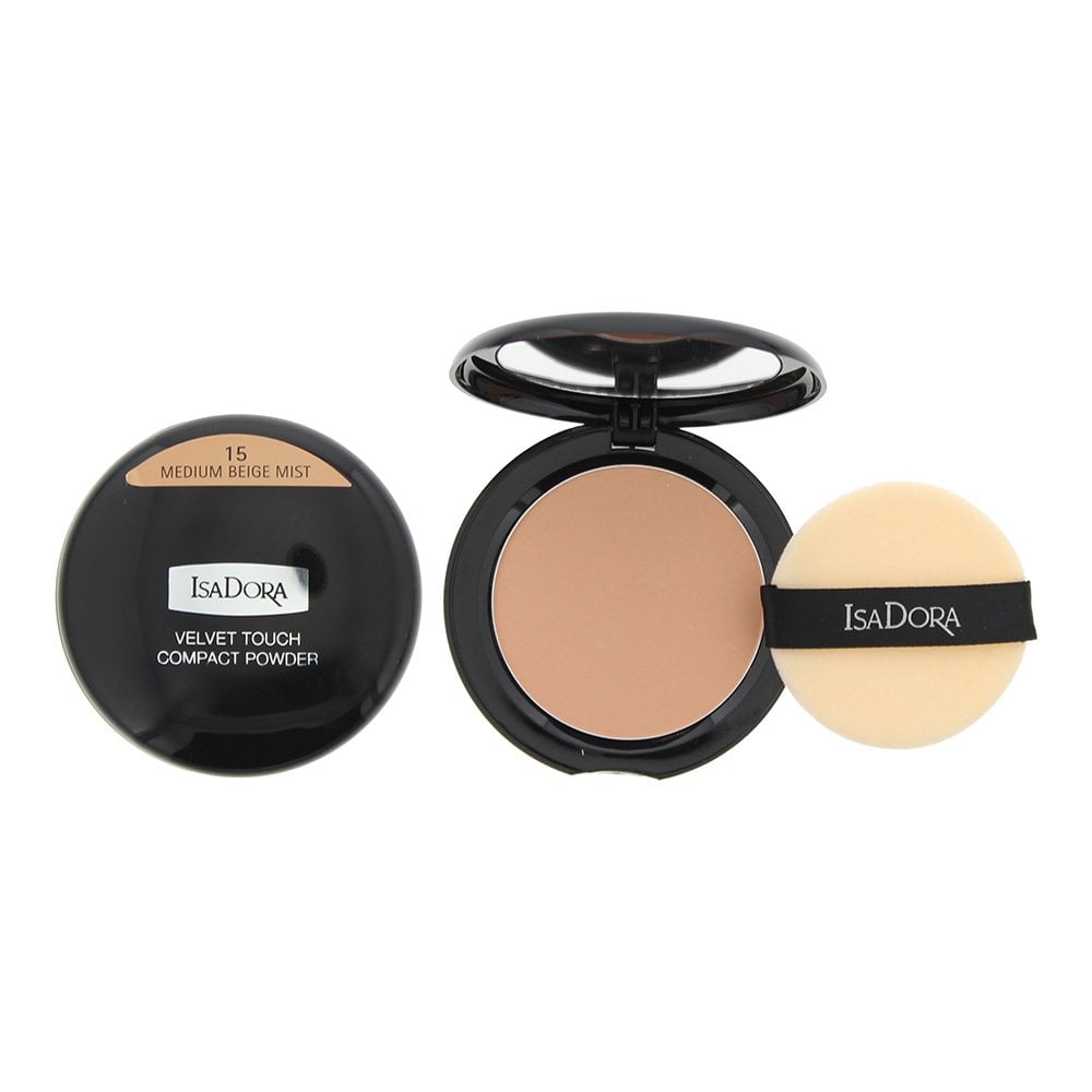 Isadora Isadora Velvet Touch Mist Compact Powder 10G - 15 Medium Beige - Health & Beauty > Personal Care > Cosmetics > Makeup > Face Makeup > Face Powder Powder