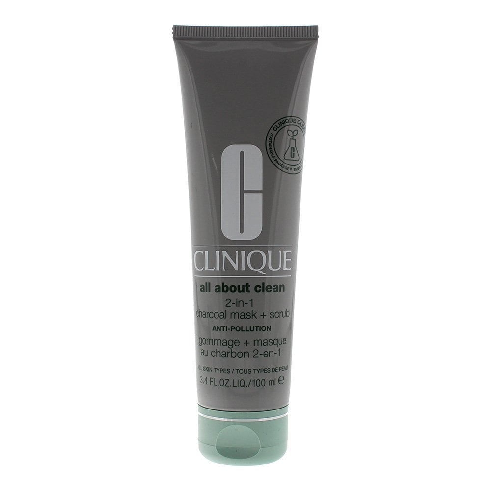 Clinique Clinique All About Clean 2-In-1 Charcoal Mask + Scrub 100ml - Health & Beauty > Personal Care > Cosmetics > Skin Care > Skin Care Masks & Peels Scrub