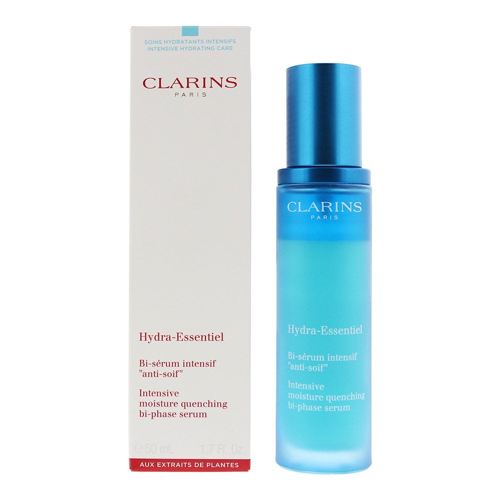 Clarins Clarins Hydra-Essentiel Intensive Moisture Quenching Bi-Phase Serum Normal To Dry Skin 50ml - Health & Beauty > Personal Care > Cosmetics > Skin Care > Lotions & Moisturizers Serum