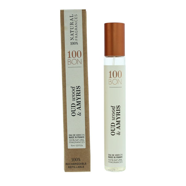 100Bon 100Bon Oud Wood & Amyris Refillable 15ml EDP Spray - Health & Beauty > Personal Care > Cosmetics > Perfumes & Colognes > Eaux de Parfum EDP