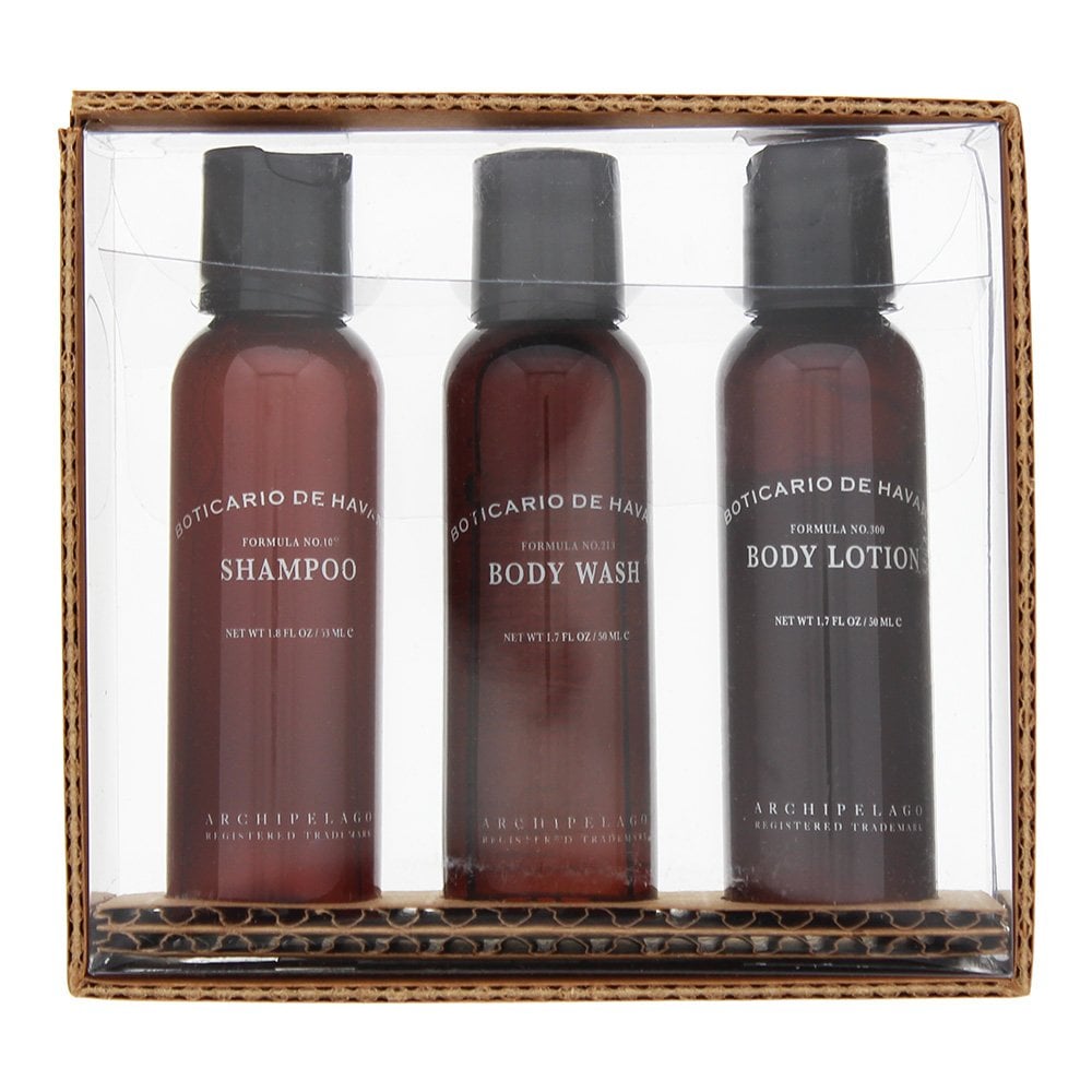 Archipelago Botanicals Archipelago Botanicals Boticario De Havana Gift Set: Shampoo 53ml + Body Wash 53ml + Body Lotion 53ml - Health & Beauty > Personal Care > Cosmetics > Perfumes & Colognes Body Lotion