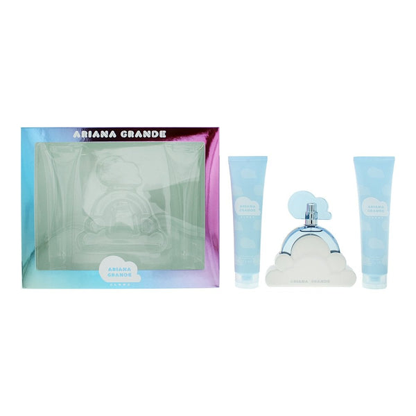 Ariana Grande Ariana Grande Cloud Gift Set 100ml EDP Spray + 100ml Souffle + 100ml Shower Gel - Health & Beauty > Personal Care > Cosmetics > Perfumes & Colognes EDP