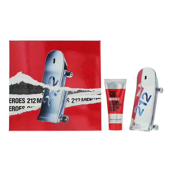 Carolina Herrera Carolina Herrera 212 Heroes Gift Set 90Ml EDT Spray + 100ml Shower Gel - Health & Beauty > Personal Care > Cosmetics > Perfumes & Colognes EDT