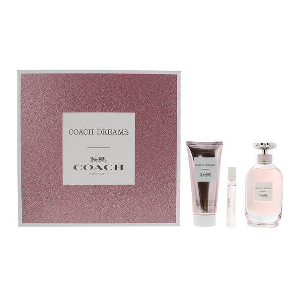 Coach Coach Dreams Gift Set: 90Ml EDP Spray + Body Lotion 100ml + 7.5Ml EDP Spray - Health & Beauty > Personal Care > Cosmetics > Perfumes & Colognes EDP
