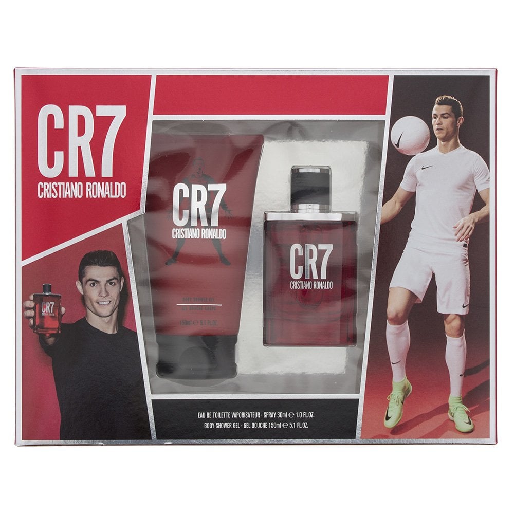 Cristiano Ronaldo Cristiano Ronaldo CR7 EDT Gift Set: 30ml EDT Spray + 150ml Shower Gel -