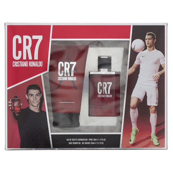 Cristiano Ronaldo Cristiano Ronaldo CR7 EDT Gift Set: 30ml EDT Spray + 150ml Shower Gel -