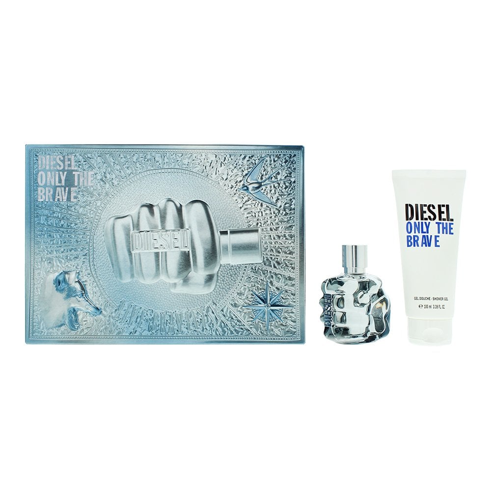 Diesel Diesel Only The Brave Gift Set: 50ml EDT Spray + 100ml Shower Gel - Health & Beauty > Personal Care > Cosmetics > Perfumes & Colognes EDT