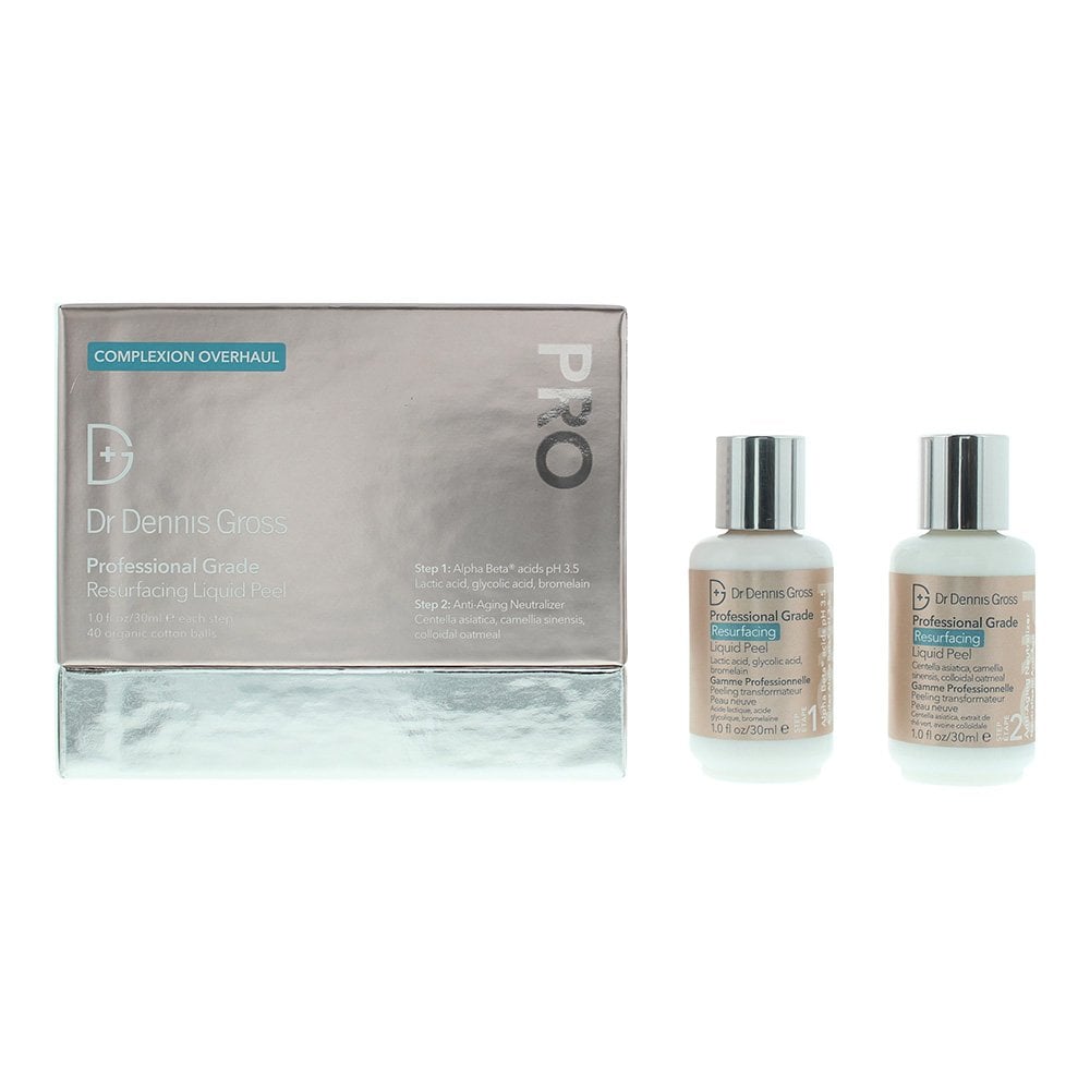 DR DENNIS GROSS Dr Dennis Gross Professional Grade Resurfacing Liquid Peel 2 X 30ml - Health & Beauty > Personal Care > Cosmetics > Skin Care > Facial Cleansers .