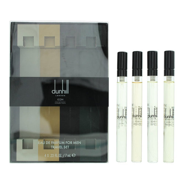 Dunhill Dunhill Icon Gift Set: 4 X 7ml EDP Spray + Icon + Icon Absolute + Icon Elite + Icon Racing - Health & Beauty > Personal Care > Cosmetics > Perfumes & Colognes > Eaux de Parfum EDP