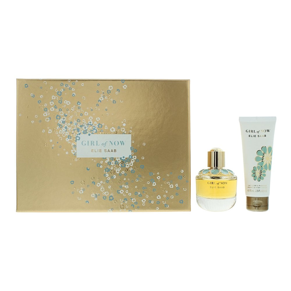 Elie Saab Elie Saab Girl Of Now Gift Set 50ml EDP Spray + 75ml Body Lotion - Health & Beauty > Personal Care > Cosmetics > Perfumes & Colognes EDP