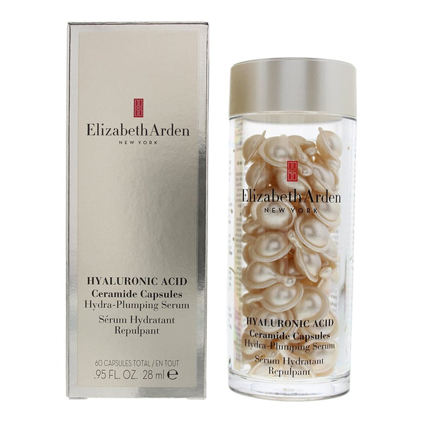Elizabeth Arden Elizabeth Arden Hyaluronic Acid Ceramide Capsules Hydra-Plumping Serum - 60 Capsules Total 28ml -