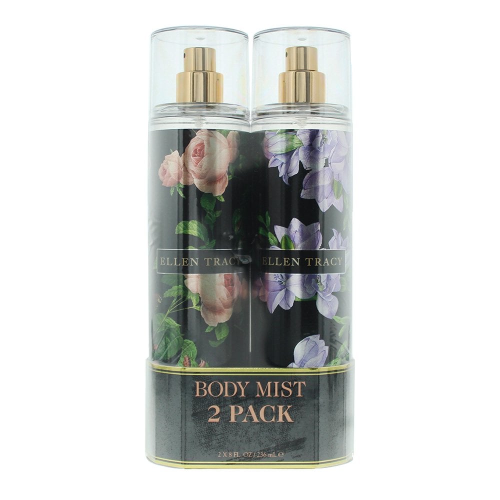 Ellen Tracy Ellen Tracy Floral Gift Set: Courageous Body Mist 236ml + Radiant B Mist 236ml - Health & Beauty > Personal Care > Cosmetics > Perfumes & Colognes Body Mist