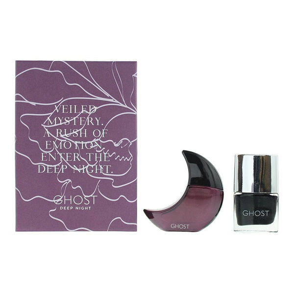 Ghost Ghost Deep Night 2 Piece Gift Set: EDT 10ml - Matt Black Nail Polish 10ml -