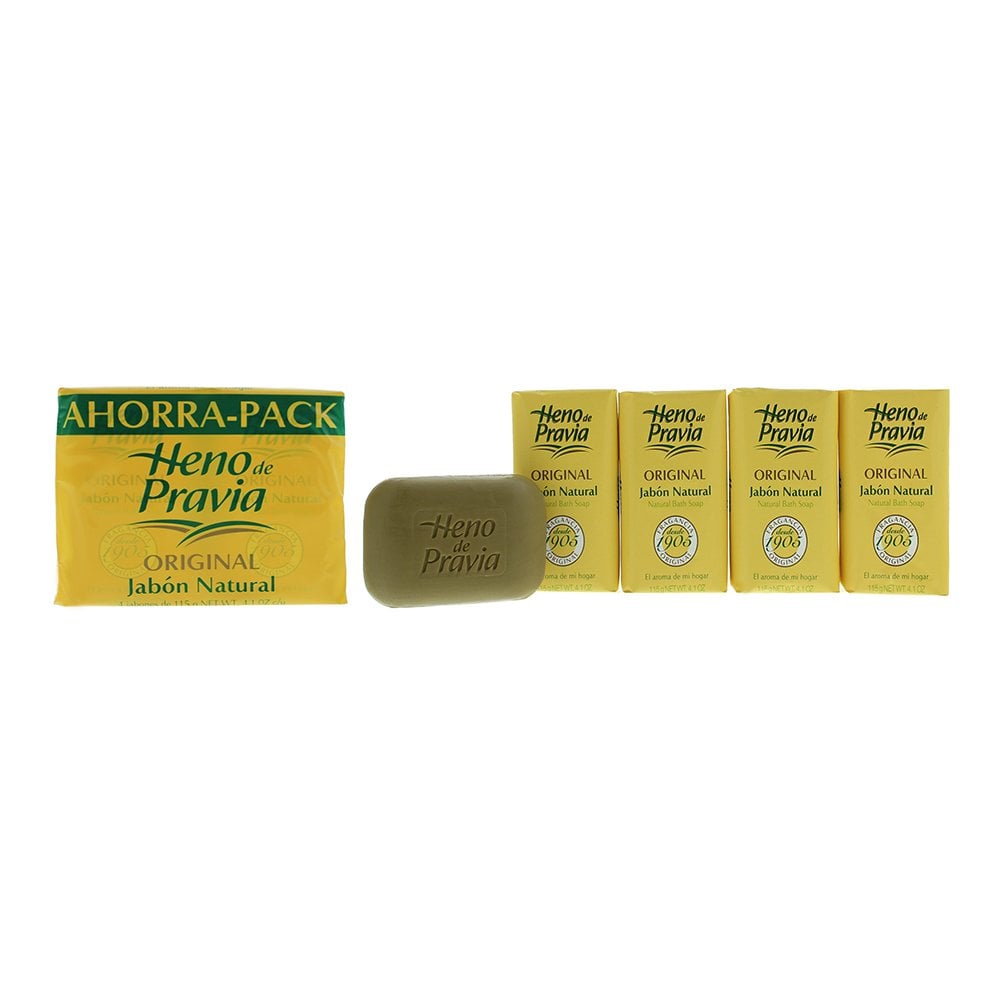 HENO DE PRAVIA Heno De Pravia Original Soap Bars Set 4 X 115G -