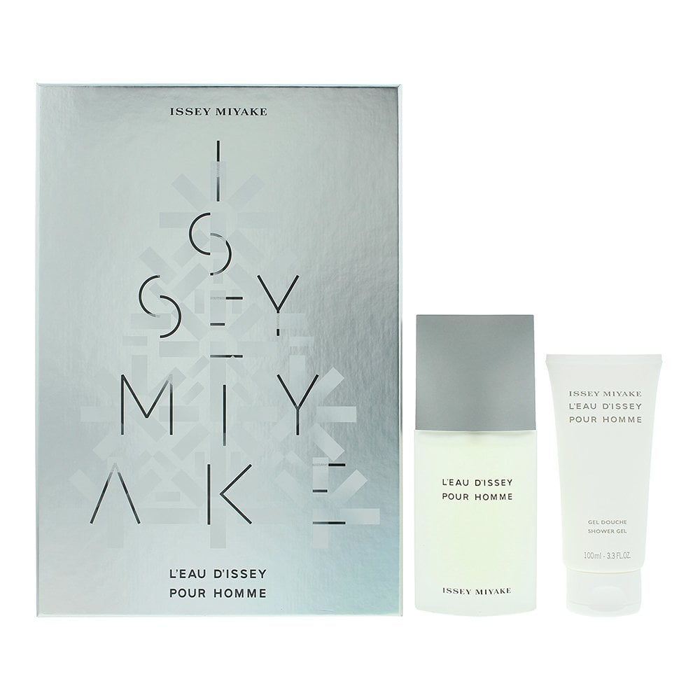 Issey Miyake Issey Miyake Leau Dissey Pour Homme 2 Piece Gift Set: EDT 75ml - Shower Gel 100ml -