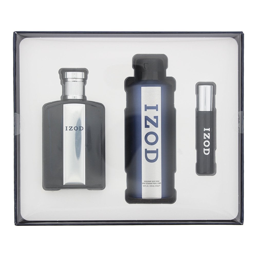 IZOD Izod 3 Piece Gift Set: EDT 100ml - EDT 15ml - Body Spray 200ml - Health & Beauty > Personal Care > Cosmetics > Perfumes & Colognes EDT