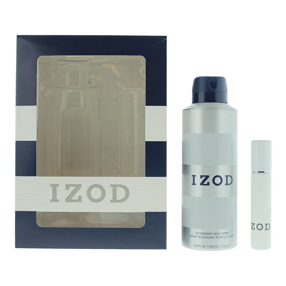 IZOD Izod White 2 Piece Gift Set: EDT 15ml - Body Spray 200ml - Health & Beauty > Personal Care > Cosmetics > Perfumes & Colognes EDT