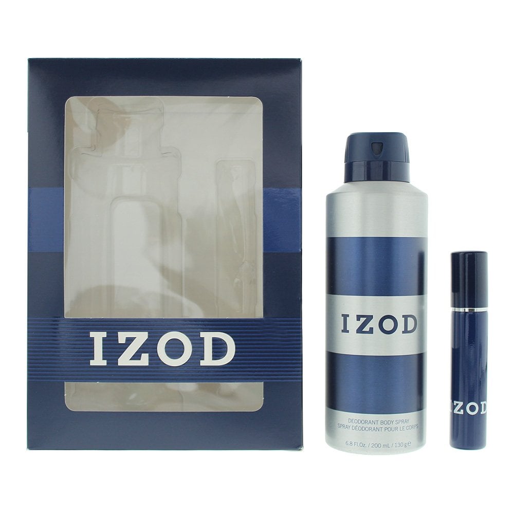 IZOD Izod Blue 2 Piece Gift Set: EDT 15ml - Body Spray 200ml - Health & Beauty > Personal Care > Cosmetics > Perfumes & Colognes EDT