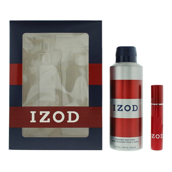 IZOD Izod Red 2 Piece Gift Set: EDT 15ml - Body Spray 200ml - Health & Beauty > Personal Care > Cosmetics > Perfumes & Colognes EDT