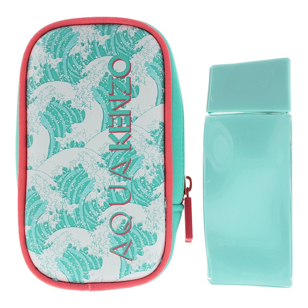 Kenzo Kenzo Aqua Pour Femme 50ml EDT Spray & Neo Pouch -