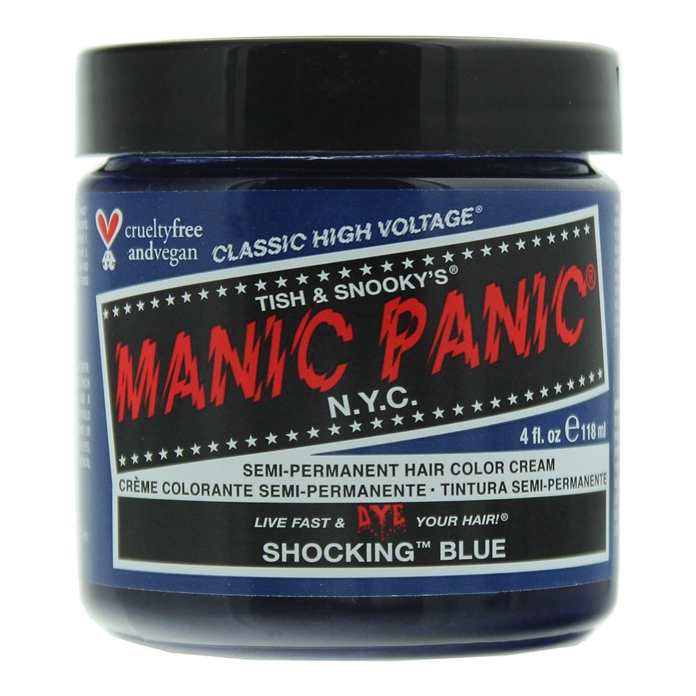 Manic Panic Manic Panic Classic High Voltage Shocking Blue Semi-Permanent Hair Color Cream 118ml - Cream
