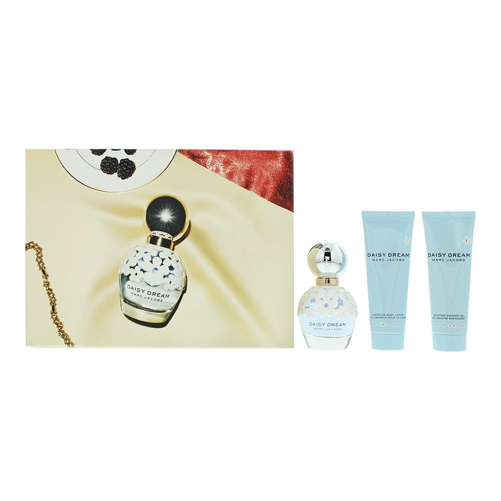 Marc Jacobs Marc Jacobs Daisy Dream 3 Piece Gift Set: 50ml EDT Spray - Body Lotion 75ml - Shower Gel 75ml - Health & Beauty > Personal Care > Cosmetics > Perfumes & Colognes EDT