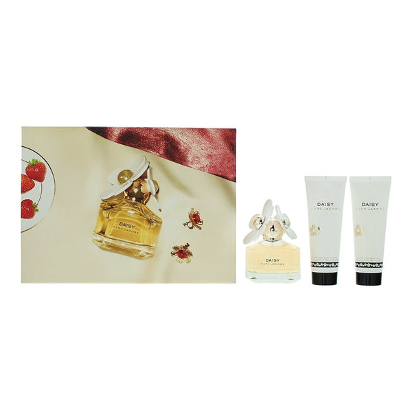 Marc Jacobs Marc Jacobs Daisy 3 Piece Gift Set: 50ml EDT Spray - Body Lotion 75ml - Shower Gel 75ml - Health & Beauty > Personal Care > Cosmetics > Perfumes & Colognes EDT