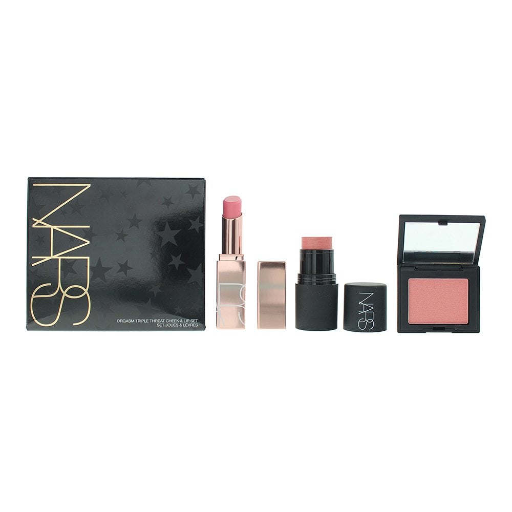 Nars Nars Orgasm Triple Threat Cheek & Lip Set: Lip Balm 3G + More -