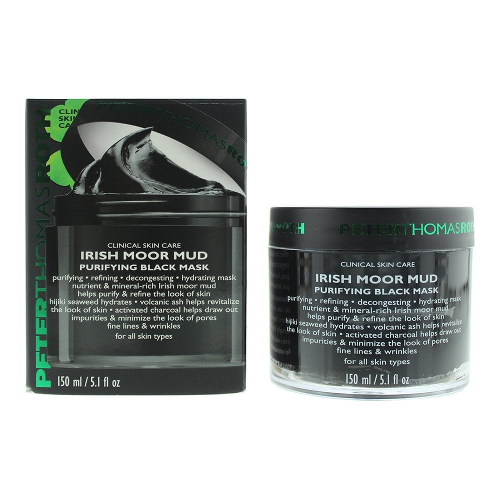 PETER THOMAS ROTH Peter Thomas Roth Irish Moor Mud Purifying Black Mask 150ml - Health & Beauty > Personal Care > Cosmetics > Skin Care > Skin Care Masks & Peels .