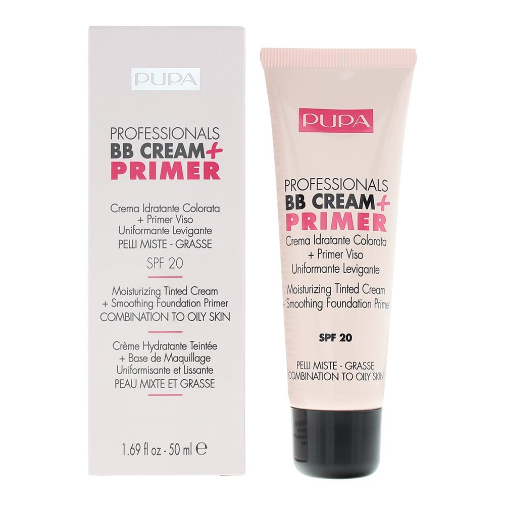 Pupa Pupa Professionals Bb Cream + Primer SPF20 Tinted Cream 50ml - 001 Nude -
