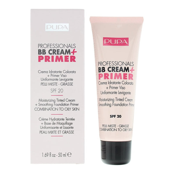 Pupa Pupa Professionals Bb Cream + Primer SPF20 Tinted Cream 50ml - 001 Nude -