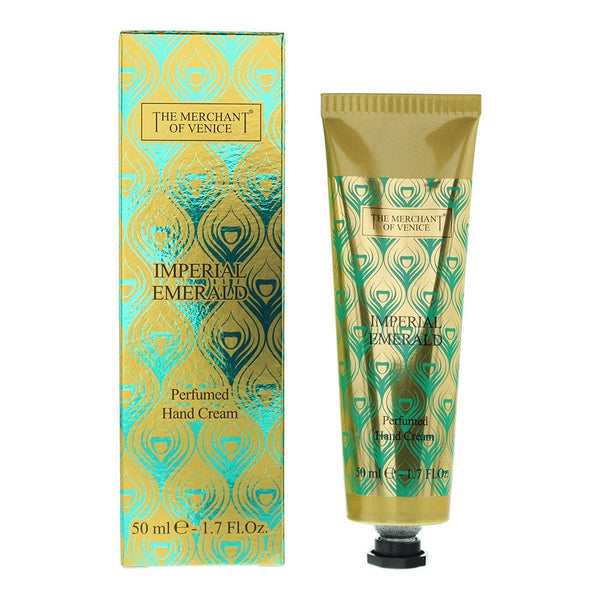 The Merchant Of Venice The Merchant Of Venice Imperial Emerald Perfumed Hand Cream 50ml - Health & Beauty > Personal Care > Cosmetics > Skin Care > Face Moisturizers Hand Cream