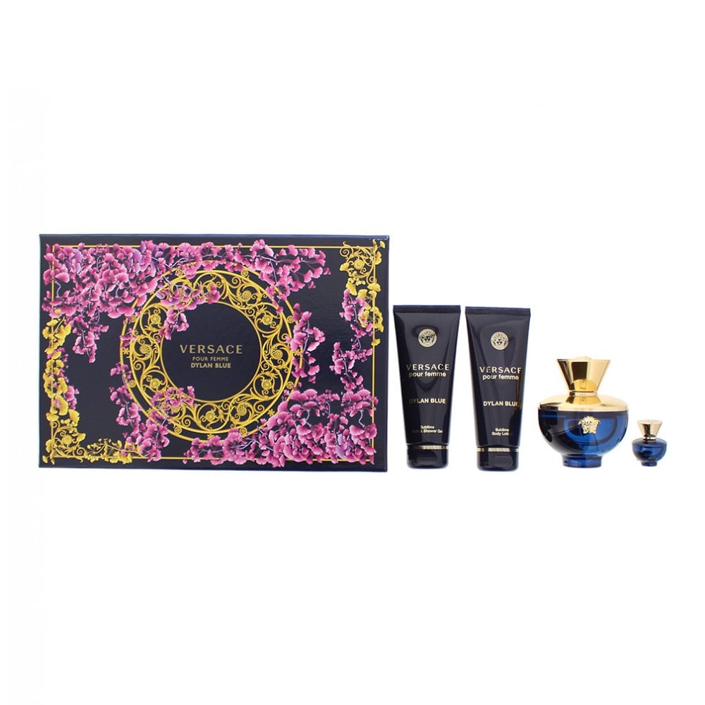 Versace Versace Dylan Blue Pour Femme Gift Set 100 EDP Spray + 100ml S Gel + More - Health & Beauty > Personal Care > Cosmetics > Perfumes & Colognes EDP