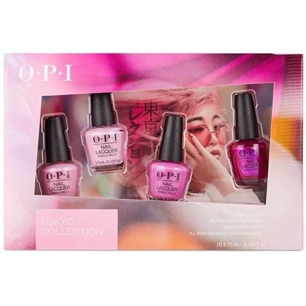 OPI Opi Tokyo Collection Gift Set Nail Polish Mini 4 X 3.75ml -