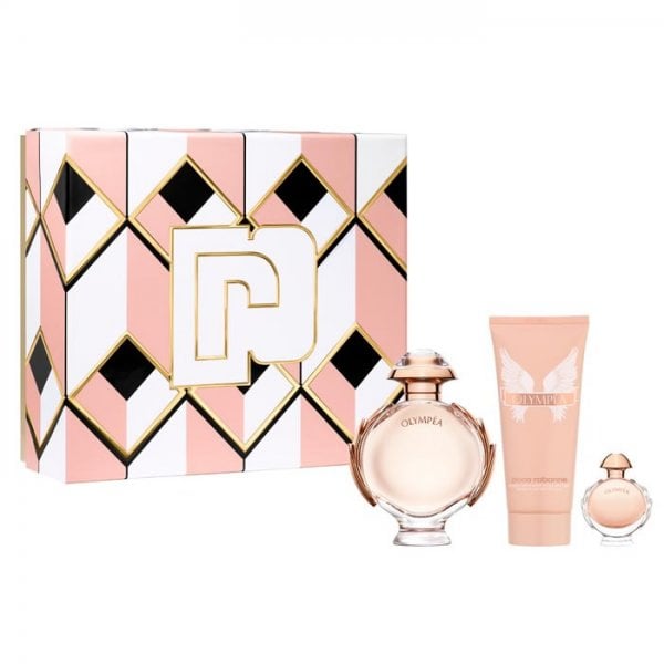 Paco Rabanne Paco Rabanne Olympea Gift Set 80ml EDP Spray + 100ml Body Lotion + 6Ml EDP -