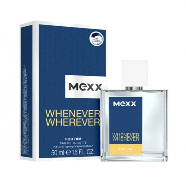MEXX Mexx Whenever For Him 50ml EDT Spray - Health & Beauty > Personal Care > Cosmetics > Perfumes & Colognes > Eaux De Toilette EDT