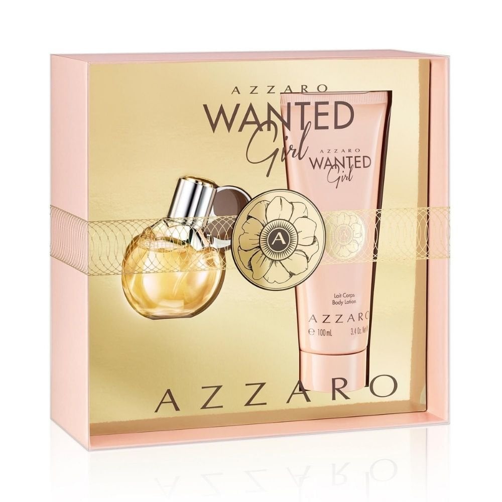 Azzaro Azzaro Wanted Girl Gift Set 30ml EDP Spray + 100ml Body Lotion -