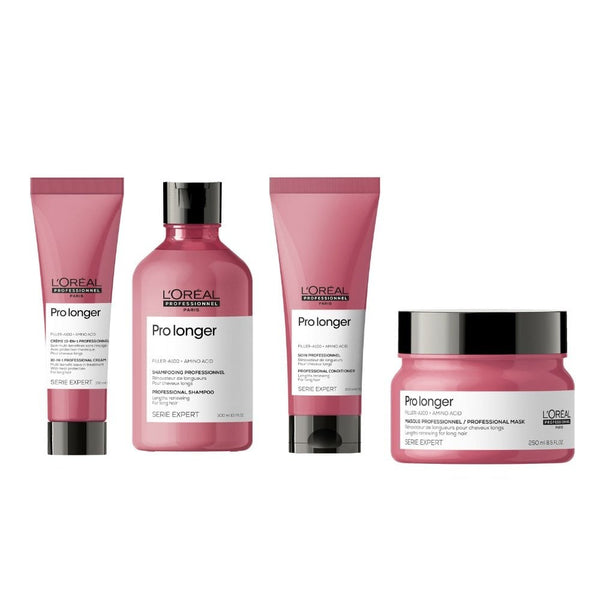 L'Oreal Loreal Professionnel Serie Expert Pro Longer Gift Set 300ml Shampoo + 250ml Hair Mask + 15ml 10-In-1 Professional Cream -
