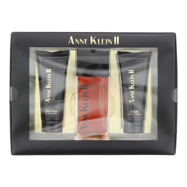 Annick Goutal Anne Klein Ii 3 Piece Gift Set: 100ml EDP Spray - Shower Gel 100ml - Body Lotion 100ml -