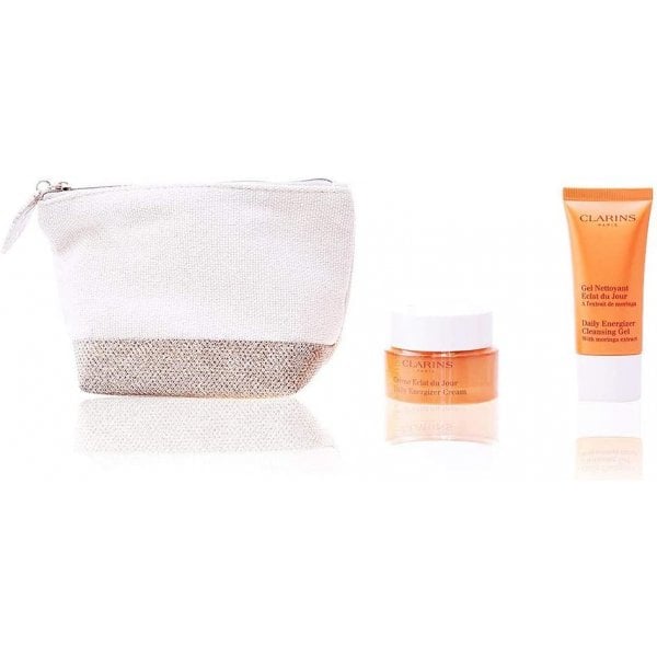 Clarins Clarins Radiance Boosting Essentials Gift Set 30ml Eclat Du Jour Cream + 30ml Eclat Du Jour Cleansing Gel -