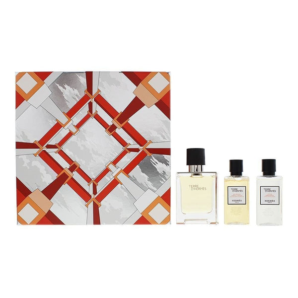 Hermes Hermes Terre Dhermes Gift Set 50ml EDT Spray + 40ml Aftershave Lotiol 140ml Hair And Body Shower Gel - Health & Beauty > Personal Care > Cosmetics > Perfumes & Colognes > Eaux de Parfum Gift Set