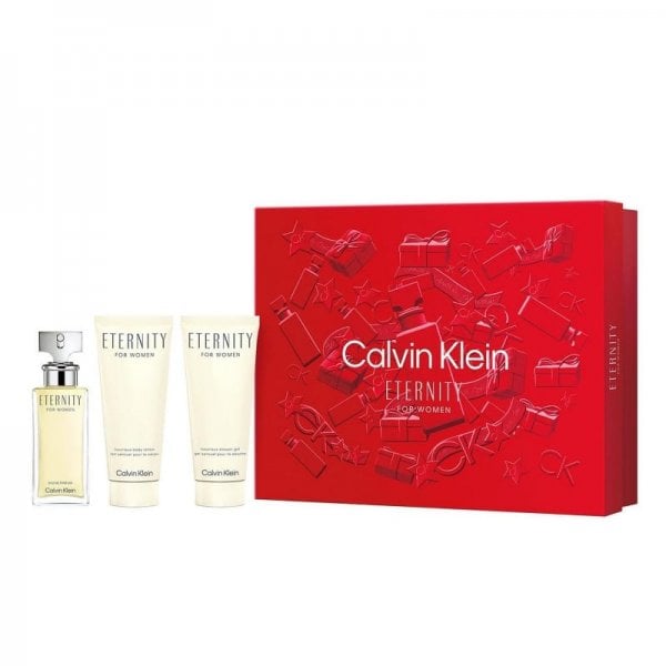 Calvin Klein Calvin Klein Eternity Gift Set 50ml EDP + 100ml Shower Gel + 100ml Body Lotion - Health & Beauty > Personal Care > Cosmetics > Perfumes & Colognes EDP
