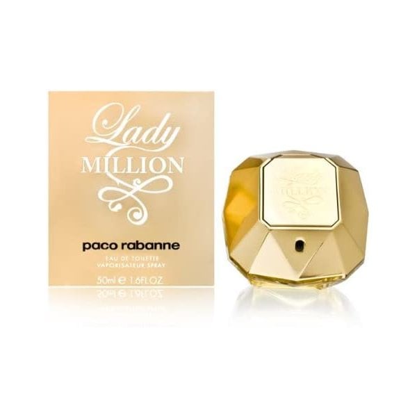 Paco Rabanne Paco Rabanne Lady Million 50ml EDT Spray - Health & Beauty > Personal Care > Cosmetics > Perfumes & Colognes > Eaux De Toilette