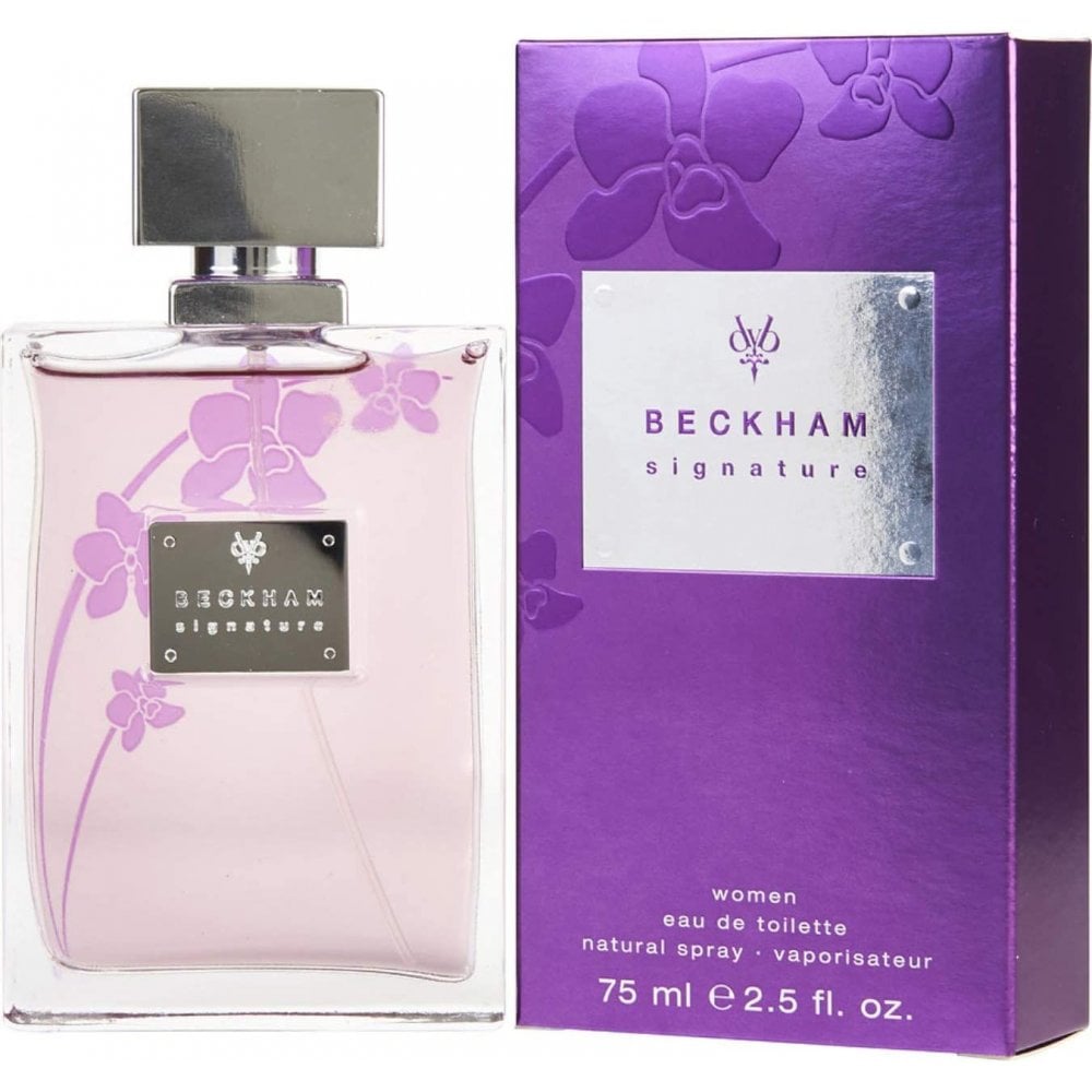 David Beckham David Beckham Signature For Women 75ml EDT Spray - Health & Beauty > Personal Care > Cosmetics > Perfumes & Colognes > Eaux De Toilette